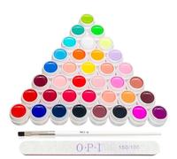 36 Colori UV Set Di Smalto Gel Unghie, Gel Colorati per Unghie Professionale con 1 Pennello Per Fototerapia, Colori Unghie Gel, Gel Per Unghie Per Unghia Design Delle Unghie Artistiche