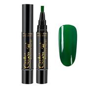 36 ColorsColors Step Nail Gel Pen Arts Matita Nails Oil No e Topcoat richiesti per Femminile Ragazze 5 ml Strass autoadesivi 30 mm (J One Size)