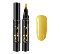 36 ColorsColors Step Nail Gel Pen Arts Matita Nails Oil No e Topcoat richiesti per Femminile Ragazze 5 ml Strass autoadesivi da 30 mm (A taglia unica)