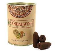 36 Coni di Incenso Backflow al Legno di Sandalo