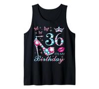 36 È Il Mio Compleanno 36 Anni È la mia Festa per Il 36° Compleanno Canotta