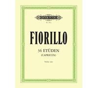 36 Etden (Capricen) per violino solo: 36 ETUDES (CAPRI - HardBack NUOVO...
