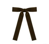 36 fiocchi di velluto per decorazioni per albero di Natale con legami dorati, eleganti ornamenti festivi per alberi, ghirlande e confezioni natalizie (curry nero)