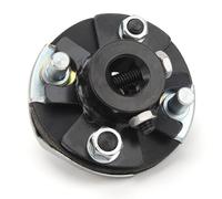 36 Giunto dello sterzo scanalato Riduzione accurata del rumore Riduzione accurata dell'adattatore del giunto dello straccio del piantone dello sterzo di ricambio per i piantoni