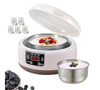 36 Hour Yogurt Maker with Temperature Control, Ultimate Probiotic Yogurt Maker, 1.2L Automatic Digital Yoghurt Maker Machine
