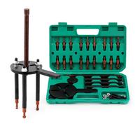 36 in 1 Estrattore per Cuscinetti Interno 6 Set di Teste 3 Mascelle Gancio