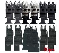 36 Lama Oscillante Multiuso Attrezzo Fein Bosch Dewalt Porter Cavo Dremel Makita