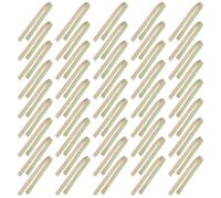 36 mini pinze in bambù da 10 cm, pinze per toast in bambù, clip per alimenti
