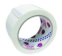 36 NASTRI ADESIVI PER IMBALLO COLORE BIANCO MM. 50 x 66 MT.