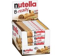 36 NUTELLA B-READY CIALDA DI PANE FARCITA CON NUTELLA SNACK 22 GR