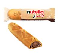 36 NUTELLA B-READY CIALDA DI PANE FARCITA CON NUTELLA SNACK 22 GR BOX ESPOSITORE