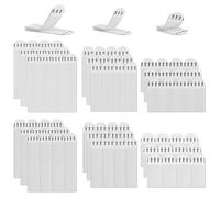 36 Paia di Strisce per Appendere Quadri Strisce Adesive Rimovibili Resistenti Nastri di Montaggio a Doppio Gancio Laterale per Foto, Cornici, Specchi, Decorazioni(20*46 mm/16*70 mm/19*92 mm)