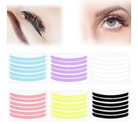 36 Pcs Kit nastro di sollevamento ciglia, Silicone Lash Lift Tool Lash Lift Pads, riutilizzabile Perm nastro ciglia Lifting Compensatore morbido Pads Rods per sollevamento delle ciglia (6 colori)