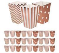 36 Pcs Pop Corn Contenitori Scatole Per Popcorn Sacchetti Di Caramelle