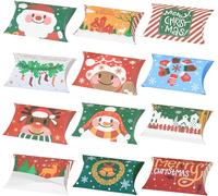 36 Pcs Scatoline Portaconfetti Natalizie (12 X 7.5 Cm),Decorazioni Feste per Cio