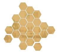 36 Pcs Specchio Soggiorno Adesivi Decalcomanie Da Parete Rimovibili