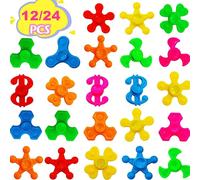 36 pezzi/24 pezzi/12 pezzi/6 pezzi Mini giocattoli Finger Spinner, giocattoli sensoriali antistress, omaggi per festa, regali per occasioni festive (assortiti) 6 pezzi (casuale),12 pezzi (casuale),24 