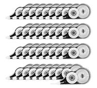 36 Pezzi Bianchetto a Nastro, 12m x 5 mm Correttore a Nastro Correction Tape con Cappuccio Protettivo per Bambini Studenti Ufficio Scuola Casa (Nero)