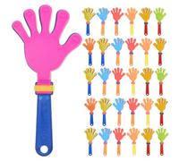 36 Pezzi Clapper a Mano in Plastica, Leggero e Facile da Impugnare | Tifare la Tua Squadra o Concerto, Design Unico, Colori Vivaci, Adatto a Adulti Colore Casuale
