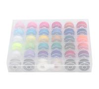 36 pezzi di bobine colorate set con fili di cucito Accessori per cucire 36 griglie in scatola