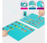 36 pezzi di domino in legno per l'apprendimento precoce delle abilità