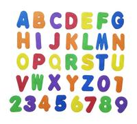 36 pezzi di schiuma lettere e numeri per il bagno, Baby Learning, rimovibili alfabeto lettere per il bagno, Creative Foam Toys for Kids