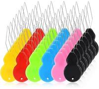 36 Pezzi Infila Ago Set, Infila Aghi per Cucire a Mano, Automatico Filo di Plastica Infila, Infila Ago per Macchina da Cucire, Progetti di Artigianato Ricamo DIY (Multicolor)