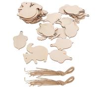 36 Pezzi Ornamenti Natalizi Scoiattolo e Ghianda, Set Grezzo | Tocco Rustico Stile Farmhouse e Bosco, Superfici Naturali, Spago in Juta per Appendere