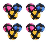 36 Pezzi Palline Adesive da Golf, Gioco Bersaglio 4,3 CM | Plastica Chiusura a Strappo, Colori Vivaci, per Tavole Bersaglio, Uso Esterno e Attività Fisica