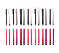 36 Pezzi Penna Stilo Capacitiva Portatile a Doppia Punta | Scrivere e Disegnare sullo Schermo, Presa Facile, Resistente ai Graffi, Accessorio per Tablet e Telefono Colore Casuale