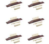 36 Pezzi Perni da PonteDado Punti Abalone per Chitarra Acustica - Ro9168