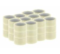 36 PEZZI ROTOLI SCOTCH NASTRO ADESIVO 50X66 SILENZIOSO TRASPARENTE IMBALLAGGIO