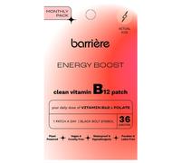 36 Pezzo barrière ENERGY BOOST Vitamin B12 Patch Black Bolt