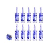 36 Pin Micro Aghi microneedling 10 pezzi viso facciale Dermapen Aghi di ricambio Consigli Slot per cartuccia, Porta Bajonett, per Derma Pen elettrica Antirughe, dermapen facciale Imperfezioni