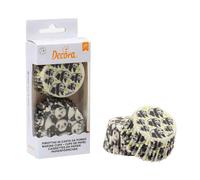 36 Pirottini in carta con Panda per cottura muffin Ø5 x h 3,2 cm