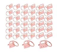 36 pz/set per Hardware Set 20mm/25mm/32mm Wristlet Keychain Bagagli Ricamo Ha Wristlet per Portachiavi Forniture