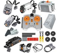 36 pz Technic-Motor-Kit, Funzioni di Alimentazione, Estensione Parti Servo Cambio, Cavo Telecomando Compatibile con le Grandi Marche, Accessori Modifica Set Costruzione