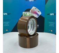 36 ROTOLI NASTRO ADESIVO 50 X 66 AVANA MARRONE SCOTCH ACRILICO NOISE SMITH