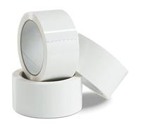 36 ROTOLI NASTRO ADESIVO 66MT 50MM SILENZIOSO BIANC ACRILICO X IMBALLAGGIO FORTE