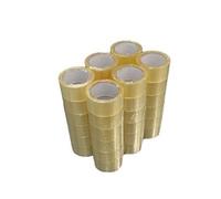 36 ROTOLI NASTRO ADESIVO IMBALLAGGIO SCOTCH 50mm x 66mt TRASPARENTE