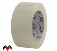 36 ROTOLI NASTRO ADESIVO TRASPARENTE 50x132 yds IMBALLO X SCATOLE MADE ITALY