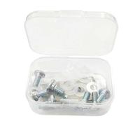 36 set Accetibili in metallo di sostituzione del tosaerba compatibili con Mammotion Luba Yuka Robot Mowers 2025 Universal Fit Aftermarket Sostituzione(Argento)