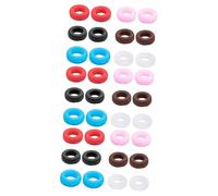 36 Set Cuscino Per Occhiali in Silicone Punte Delle Aste Degli Occhiali Impugnature Per Occhiali Punte Del Tempio Fermo Della Manica Il Ruota Di Scorrimento