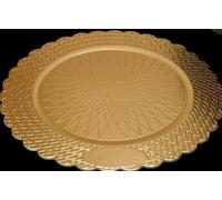 36 SOTTOTORTA CARTONE ORO N 36 ALIMENTI PASTICCERIA VASSOIO PIATTI ALA CROSTATA+