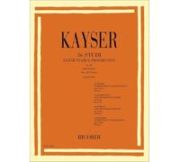 36 Studi Elementari e Progressivi Op. 20 Fascicolo III: 12 Studi Violin