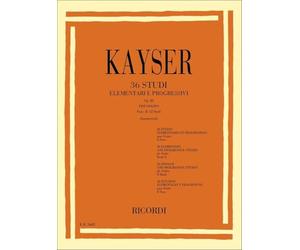 36 STUDI ELEMENTARI E PROGRESSIVI OP. 20: FASCICOLO II: 12 STUDI