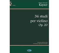 36 studi per violino. Op. 20