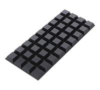 36 x 7000001906 piede autoadesivo H: 7,6 mm nero poliuretano Bumpon 3M