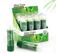 36 x Balsamo Labbra Aloe Vera Formato Intero 3 Scatole x 12 pz Vendita all