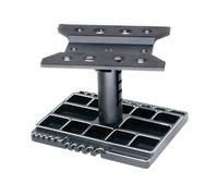 360° Adjustable RC Repair Workbench with Height Settings & Screw Organizer